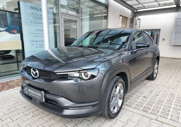 samochody osobowe Mazda MX-30 cena 117000 przebieg: 22267, rok produkcji 2021 z Olsztyn